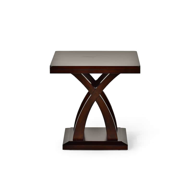 Steve Silver Avellino Modern Espresso Wood 3-Piece Occasional Set