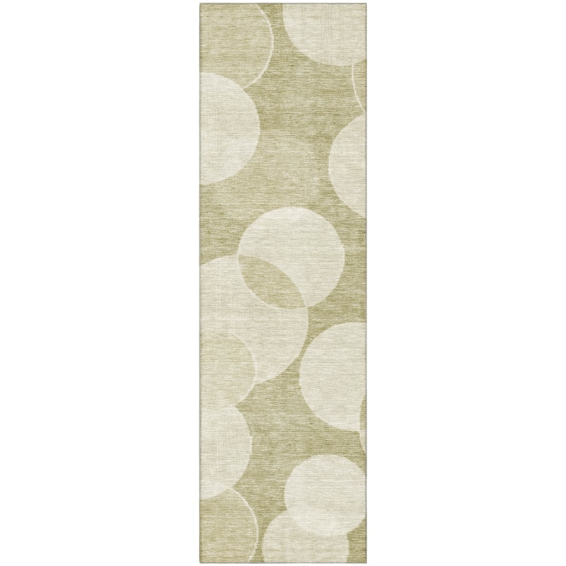 Premium Washable Super Soft Contemporary Bubbles Mayfield Rug