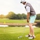 preview thumbnail 2 of 7, Gymax Iron Single Golf Club for Men w/ Steel Shaft for Right Handed