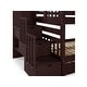 preview thumbnail 34 of 35, Taylor & Olive Trillium Twin over Twin Stairway Bunk Bed, Twin Trundle