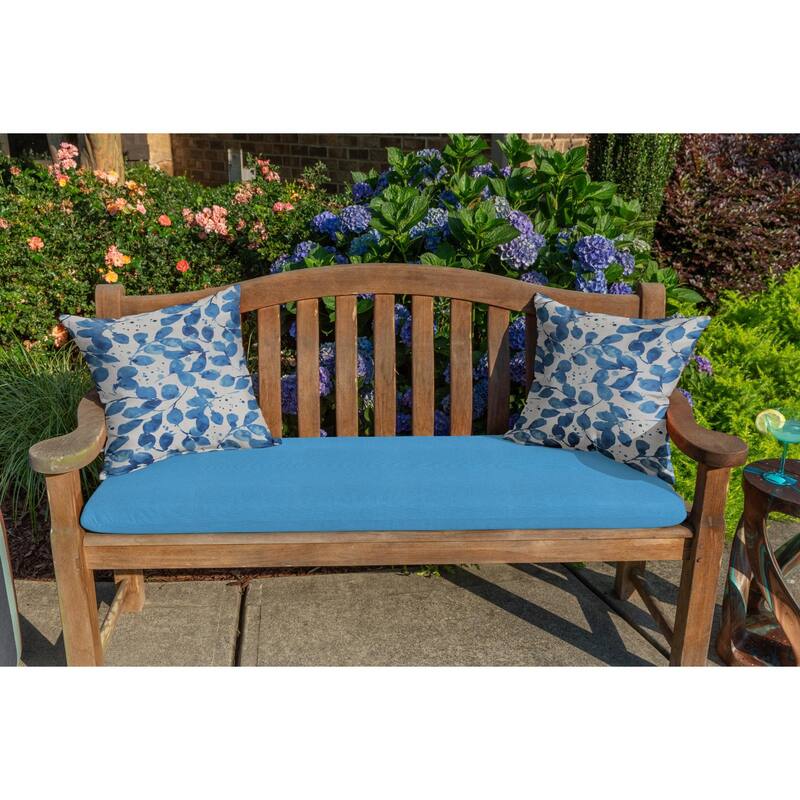 Casual Cushion Floral 1-Piece Indoor/Outdoor Lumbar Pillow, 19"W x 12"L