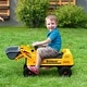 preview thumbnail 2 of 5, Kids Bulldozer Ride-On Toy for Toddler with Tough Wheels, Outdoor Construction Toy with Controllable Digging Bucket