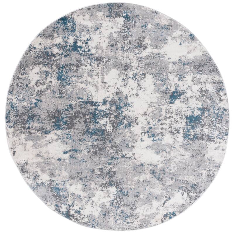 SAFAVIEH Lagoon Irmtraud Modern Abstract Polyester Area Rug