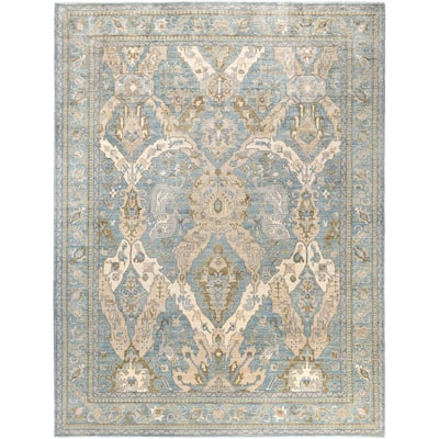 Serapi One-of-a-Kind Hand-Knotted Area Rug - Gray - 9' 2" x 12' 0"
