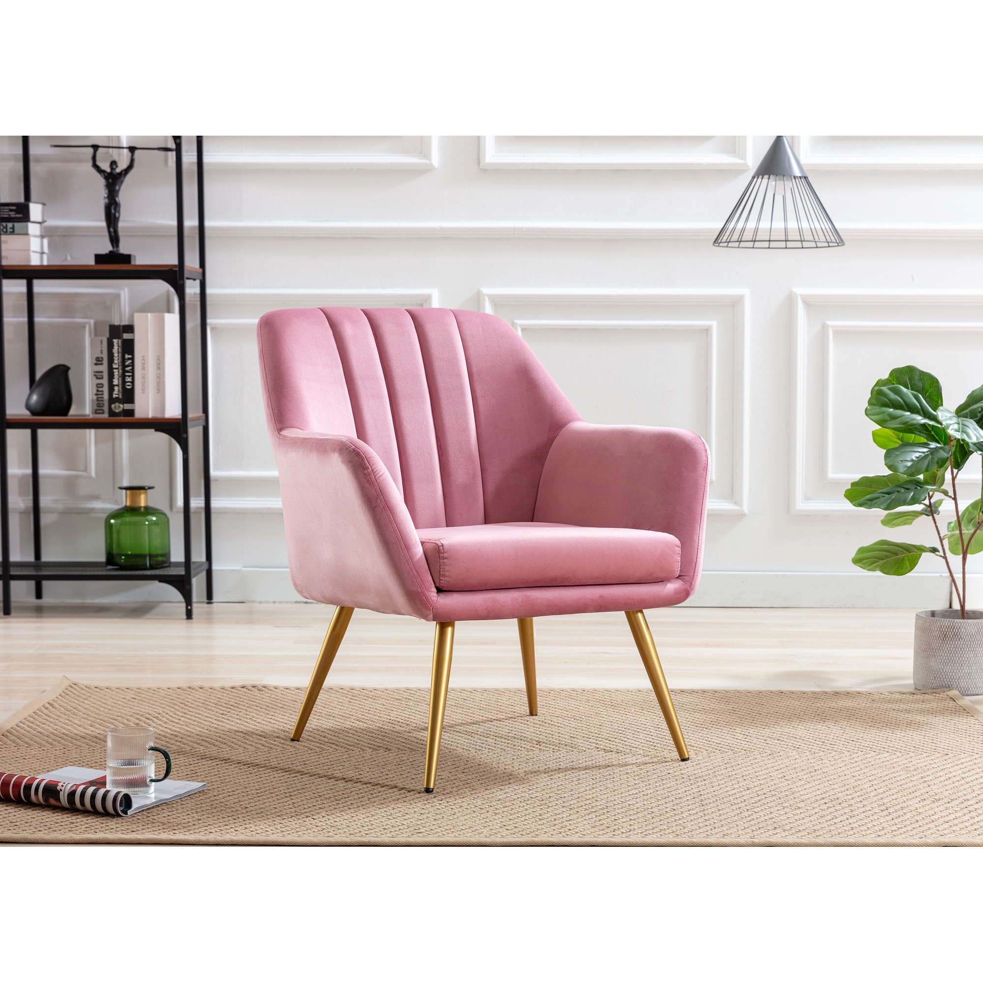 Pink and chrome dining chairs outlet