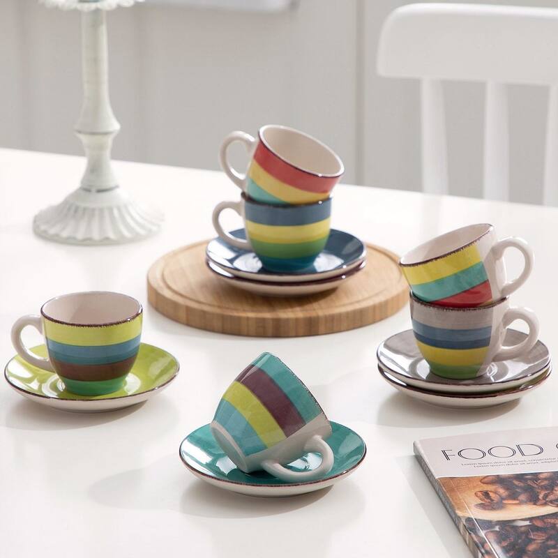 vancasso Arco Stoneware Multicolor Dinnerware Set