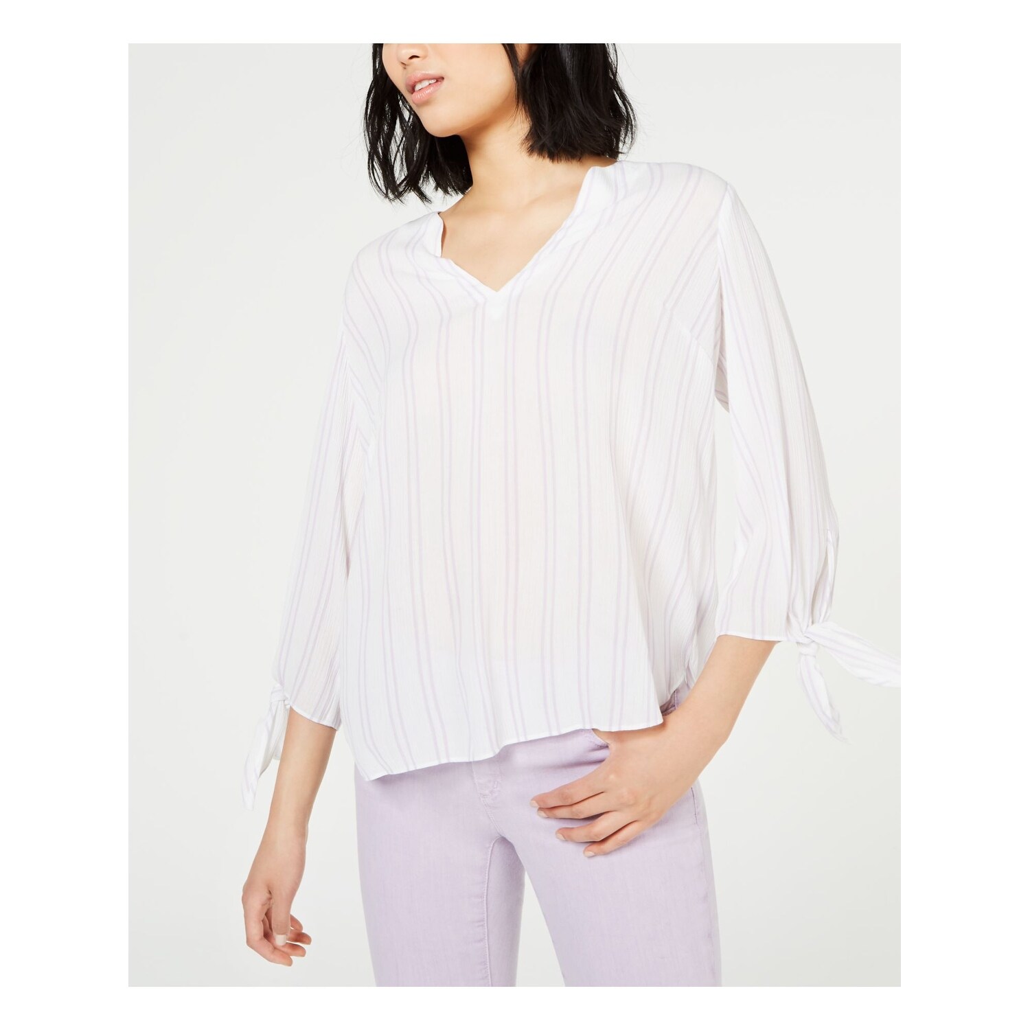 michael kors blouses purple