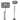Harper 64.5" Modern Industrial Iron Height-Adjustable LED Floor Lamp, Black by JONATHAN Y