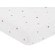 preview thumbnail 6 of 4, Sweet Jojo Designs Pink Boho Rainbow and Hearts Girl 3p Nursery Crib Bedding Set Mauve Shabby Chic Bohemian Cloud Polka Dot