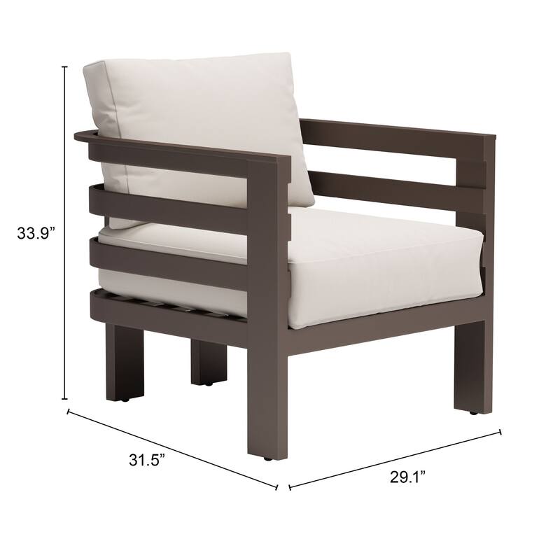 Bal Harbor Armchair White