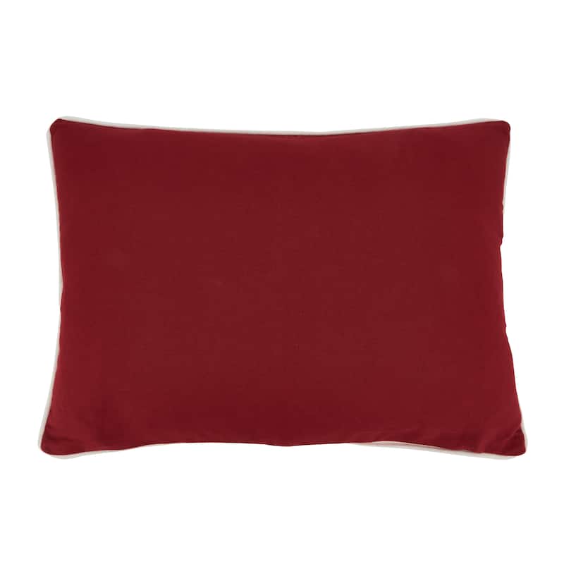 Festive Flair Christmas Trees Throw Pillow