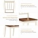 preview thumbnail 5 of 4, Gymax 4PCS Wooden Dining Side Chair High Back Armless Home Furniture - See Details