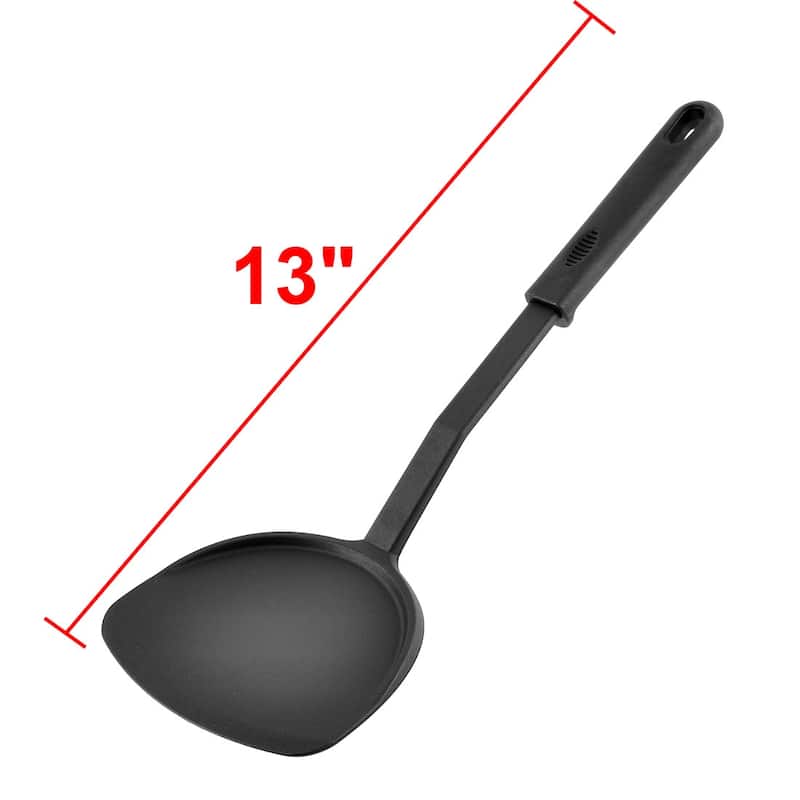 Kitchen Cooking Non-stick Hanging HeatResistant Pancake Turner Spatula - 13" x 4.3"(L*W)