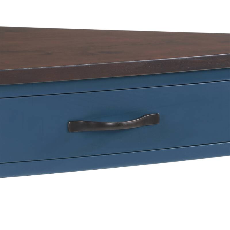33.8 Inch Small Triangle Corner Table
