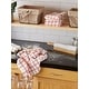 preview thumbnail 31 of 42, DII Artichoke Windowpane Terry Dishtowel (Set of 4)