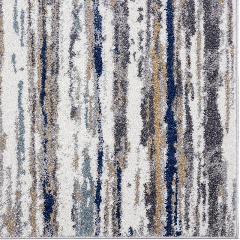 Luxe Weavers Modern Abstract Stripe Area Rug