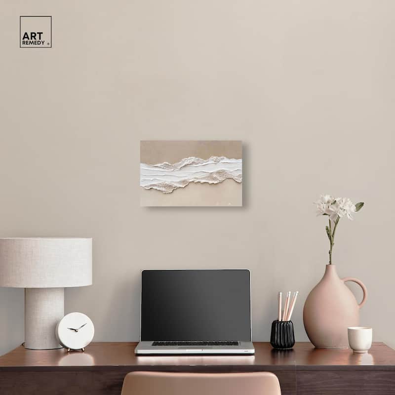 Textured Sea I Canvas by Art Remedy, Gallery Wrapped