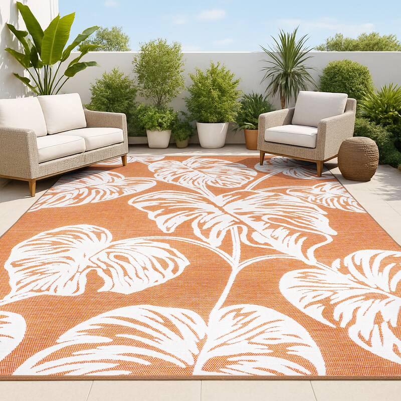 JONATHAN Y Montego Abstract Swirl Area Rug