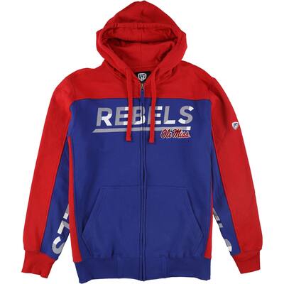 G-III Sports Boys Mississippi Rebels Hoodie Sweatshirt,, Blue, L