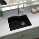 preview thumbnail 4 of 58, Karran Undermount Quartz 24 in. Single Bowl Kitchen Sink Kit