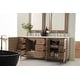 preview thumbnail 4 of 35, James Martin Vanities Portland 72" Double Vanity, Whitewashed Walnut