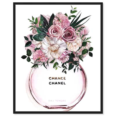 Floral Chance Fragrance Canvas by Art Remedy