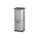 preview thumbnail 1 of 13, Joseph Joseph Totem Compact 40L Dual Trash Can and Recycle Bin (8 US Gallons) Stainless-Steel