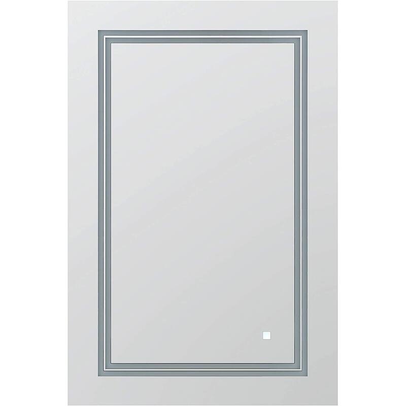 AQUADOM Soho Led Lighted Mirror for Bathroom Defogger, Backlit and Front-Lit