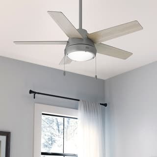 Hunter 44" Burroughs Ceiling Fan with LED Light, Pull Chain