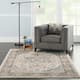 Nourison Concerto Traditional Persian Medallion Area Rug - 7'10" x 9'10" - Ivory/Grey