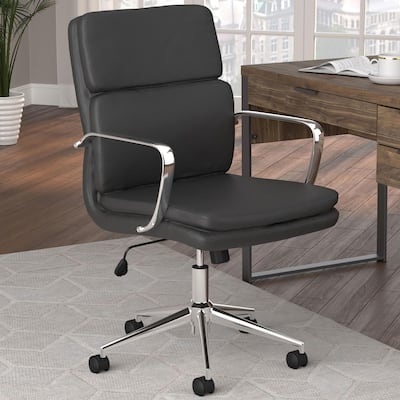 Adjustable Ergonomic Office Chair with Sleek Design and Comfortable Cushioning