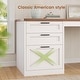 preview thumbnail 39 of 156, Farmhouse Executive L Shaped Desk Home Office Desk with Drawers and Storage Cabinet & Power Outlet