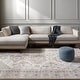 preview thumbnail 4 of 13, Livabliss Beckham Center Medallion Area Rug Cream - 10' x 13' 11"