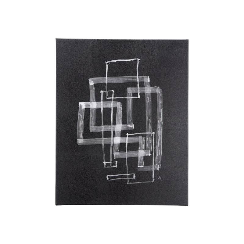 Lines III (20 x 25) Canvas Art Print - Small