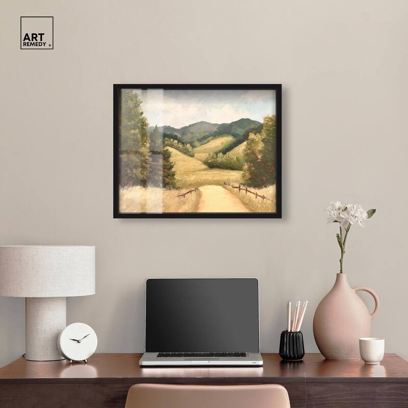 Summer Fields Shadowbox by Art Remedy