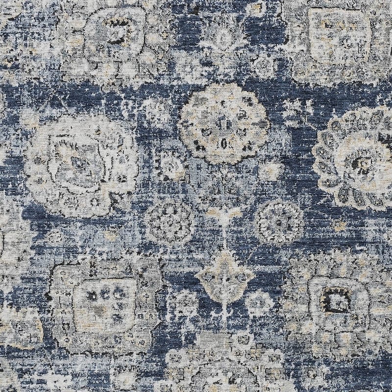 HomeRoots Floral Transitional Rectangle Outdoor Rug