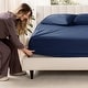 preview thumbnail 25 of 55, Bare Home Organic Cotton Fitted Sheet - Smoth Sateen Weave