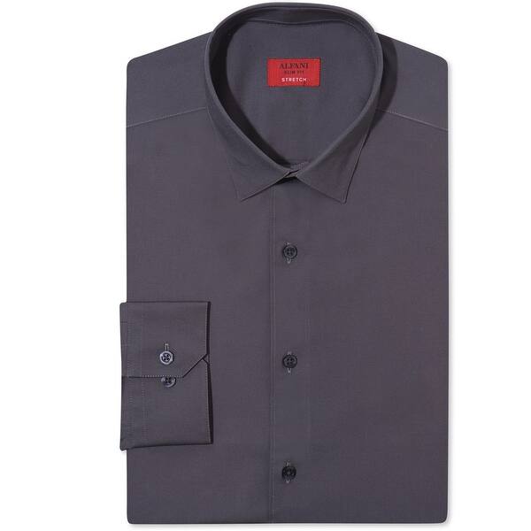 Details about / Alfani Men/'s Size XL Button Down Dress Shirt Stretch Comfort Flex Long Sleeve