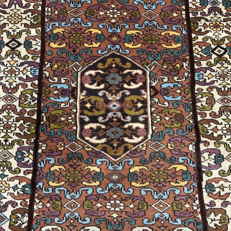 HERAT ORIENTAL Handmade Kurdish Wool Rug - 4'2" x 5'8"