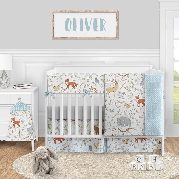 baby boy deer crib bedding