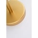 preview thumbnail 12 of 13, Gizella 10 Inch Glam Crystal Matte Gold Table Lamp 1-Light - N/A