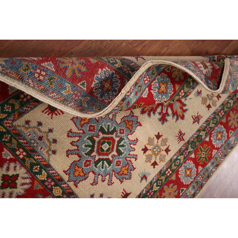 Kazak Oriental Foyer Rug Handmade Traditional Wool Carpet - 2'9" x 4'3"