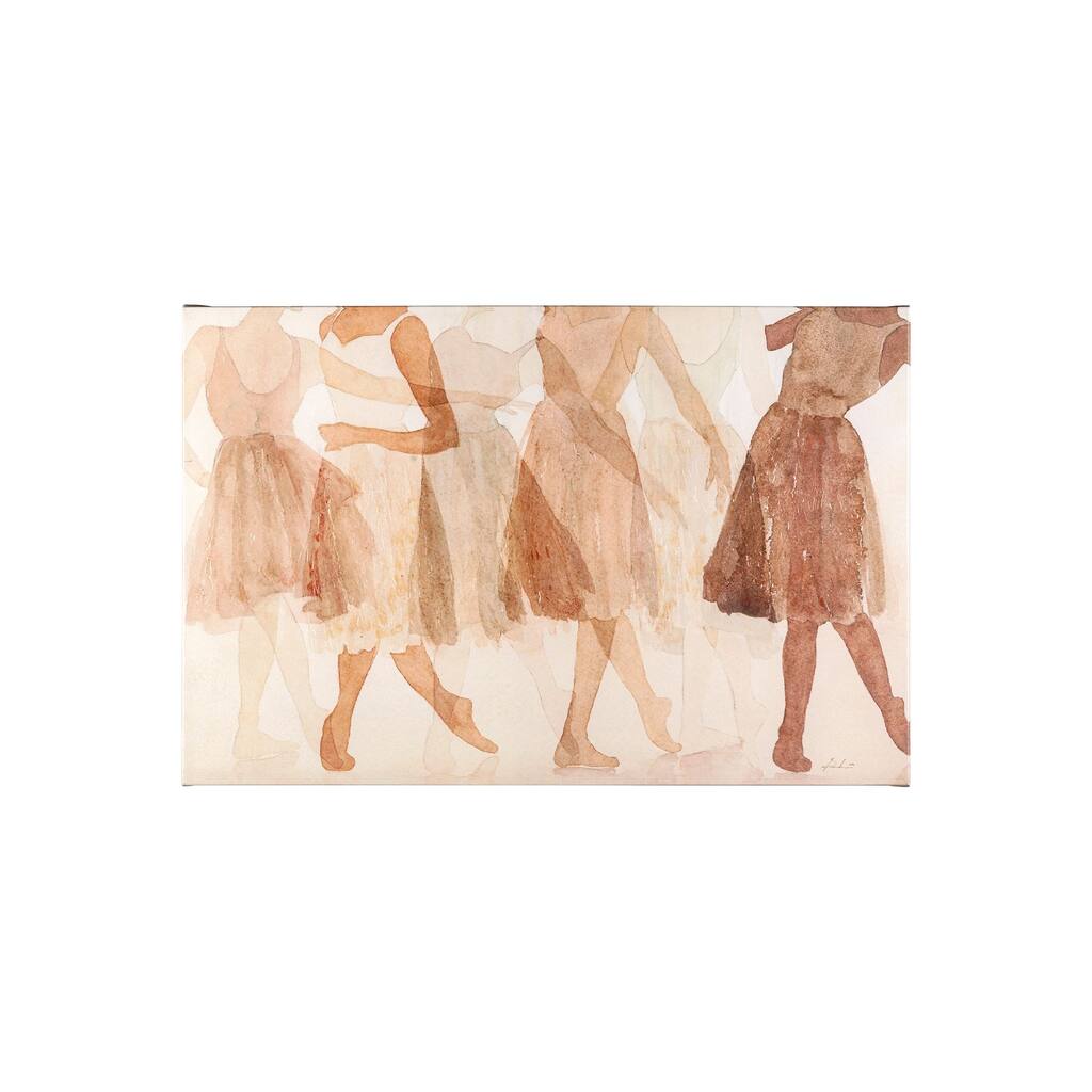 Posture (38 x 25) Canvas Art Print
