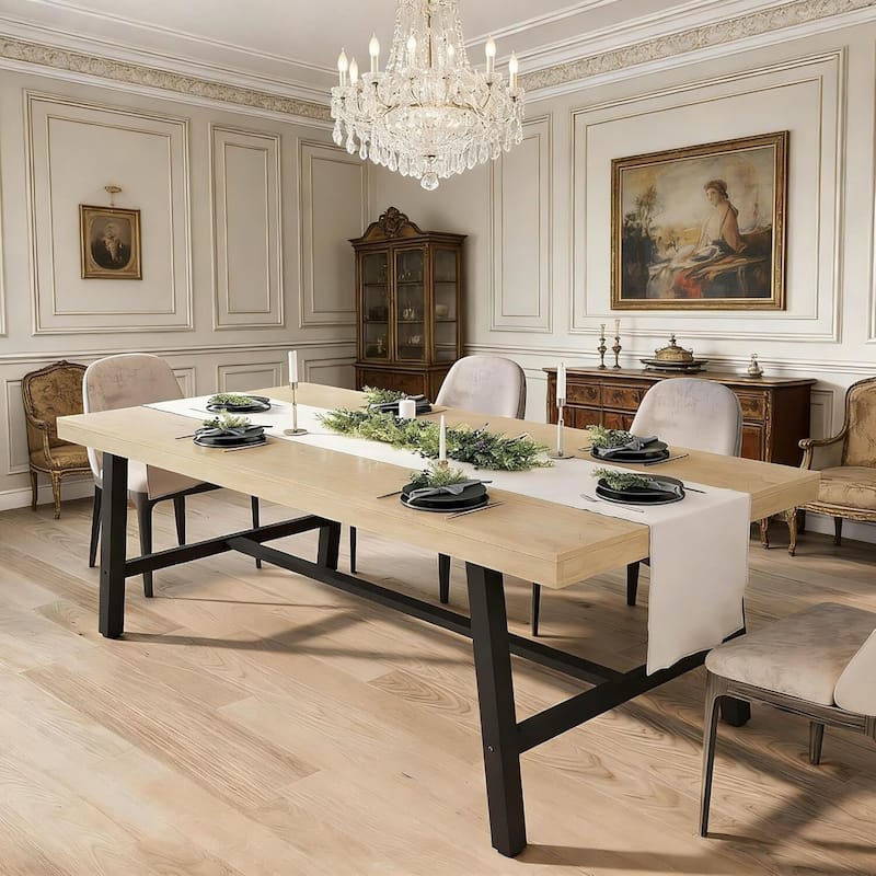 71" Rustic Dining Table for Kitchen, Dining Room or Office (Only Table)