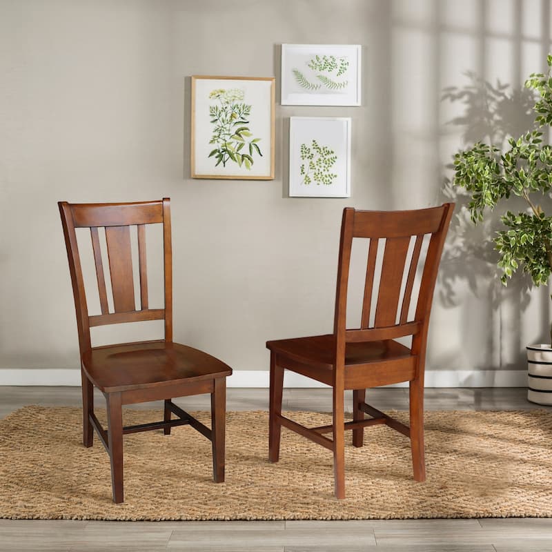 Espresso Parawood Home Office Chair - N/A