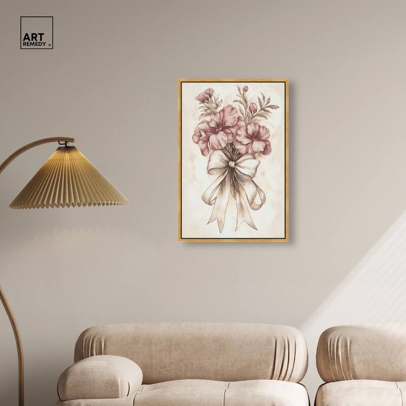 Tied with Tenderness I Canvas by Art Remedy