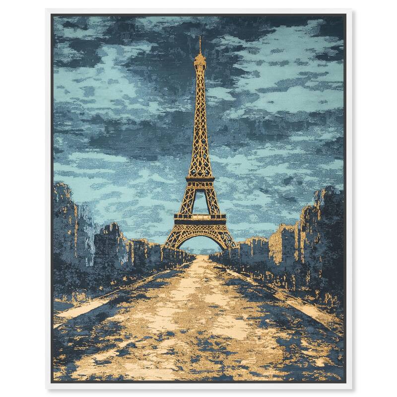 Textured Paris Embroidery Canvas by Art Remedy - 16" x 20" - White