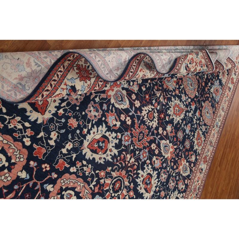 Sultanabad Ziegler Turkish Oriental Wool Area Rug Hand-knotted Carpet - 9'9" x 13'0"