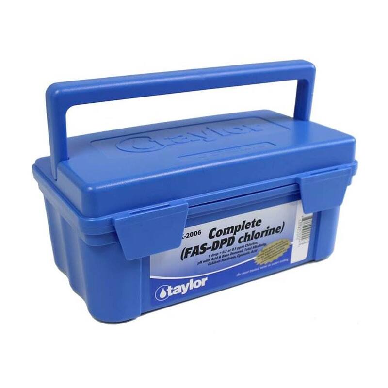 Taylor K2006 Swimming Pool Water FAS-DPD Chlorine pH Alkaline Test Kit (3 Pack) - 2
