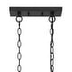 preview thumbnail 27 of 48, Acroma 3 - Light Linear Modern Farmhouse Rectangle Chandelier - N/A